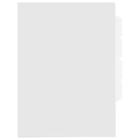 Папка-уголок 3 отделения, жесткая, А4, BRAUBERG "SPECIAL", прозрачная,