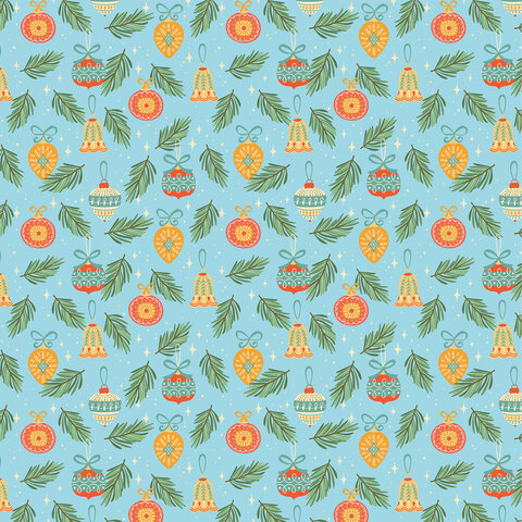 Бумага упаковочная новогодняя С ЭФФЕКТАМИ (1 шт.) "Twinkle", 70х100