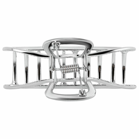 Краб для волос 7,8 см, серебристый, MONTE VITA (МОНТЕ ВИТА), 457016 Краб для волос 7,8 см, серебристый, MONTE VITA (МОНТЕ ВИТА), 457016