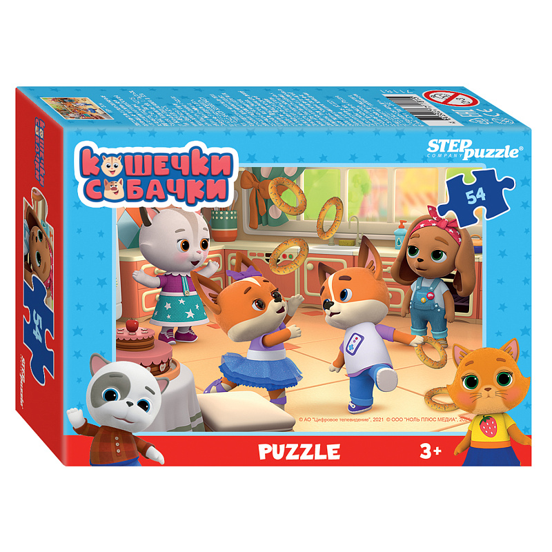 Мозаика "puzzle" 54 "Мульт. Ми-ми-мишки. Сказочный патруль и др.