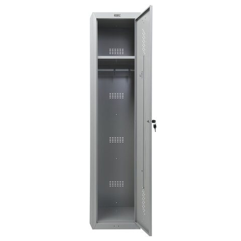Шкаф (секция без стенки) металлический для одежды BRABIX "LK 01-40",