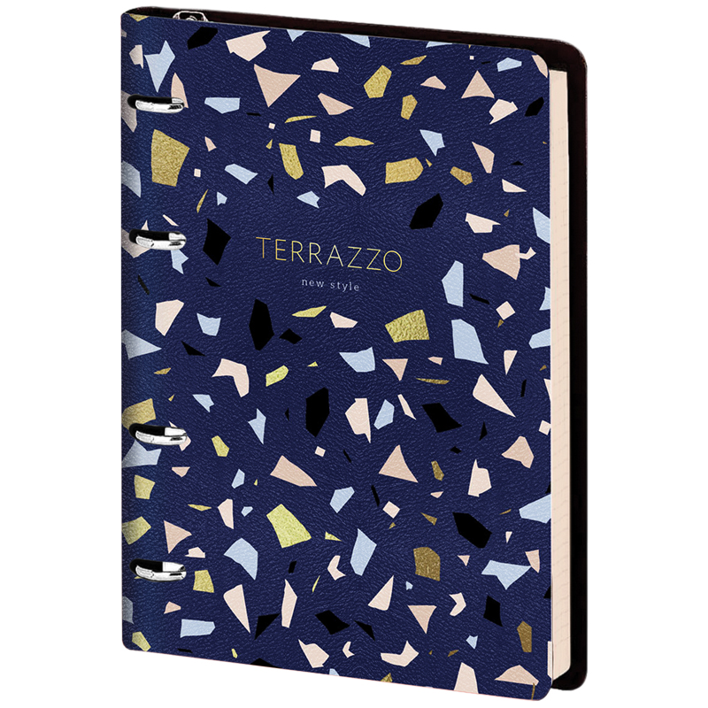 Тетрадь на кольцах А5, 80л. ЛАЙТ, кожзам, Greenwich Line "Vision. Italia Тетрадь на кольцах А5, 80л. ЛАЙТ, кожзам, Greenwich Line "Vision. Italia