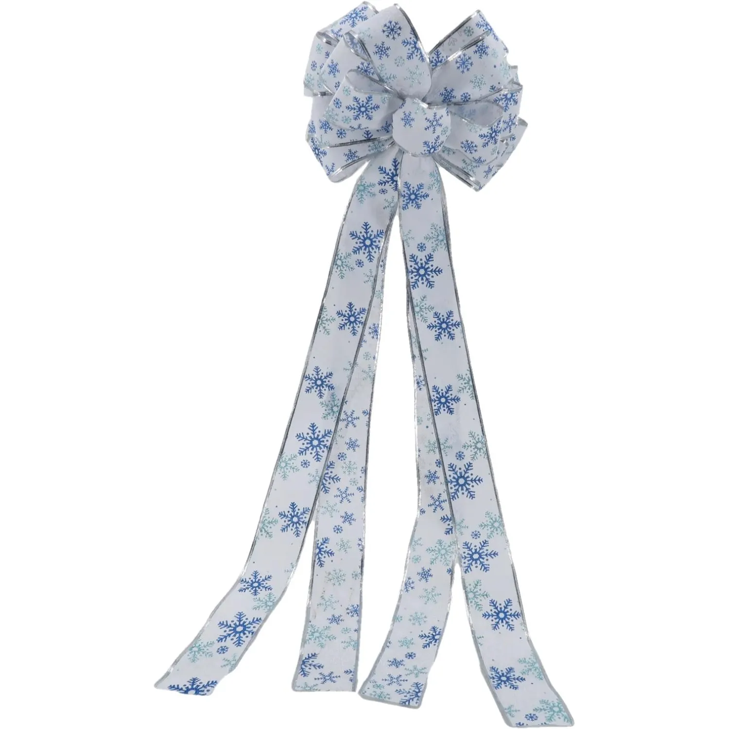 Бант НГ Декоративное украшение из полиэстера / 95x28x7см арт.92556 Бант НГ Декоративное украшение из полиэстера / 95x28x7см арт.92556