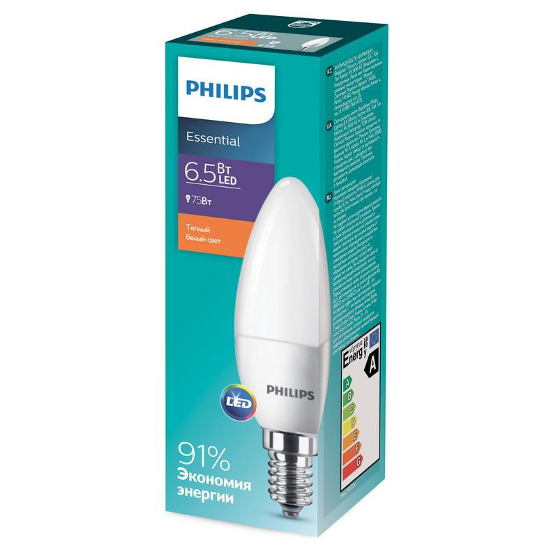 Купить лампочки philips. Лампа ESS LEDCANDLE 6.5-75w e27 840 b35nd. Лампа светодиодная Philips Essential LRD 2700k,e14, ba35, 6.5Вт, 2700 k. Светодиодная лампа "Philips" 5w led 2700k (827). Лампа светодиодная Philips Essential led 4000к, e14, b35, 4вт.