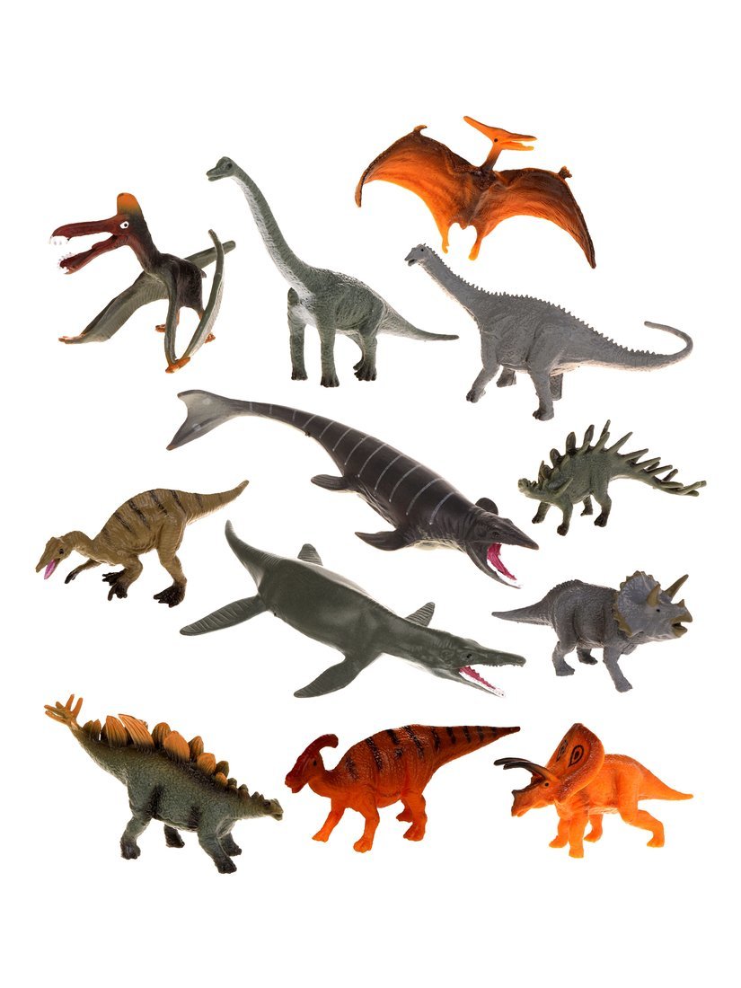 Набор динозавров, 12 предметов Набор динозавров, 12 предметов