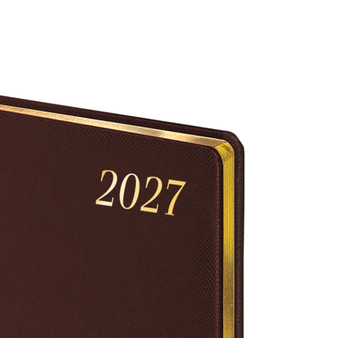 Ежедневник датированный 2027, БОЛЬШОЙ ФОРМАТ 210х297 мм, А4, BRAUBERG