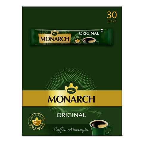 Кофе растворимый порционный MONARCH "Original", пакетик 1,8 г,