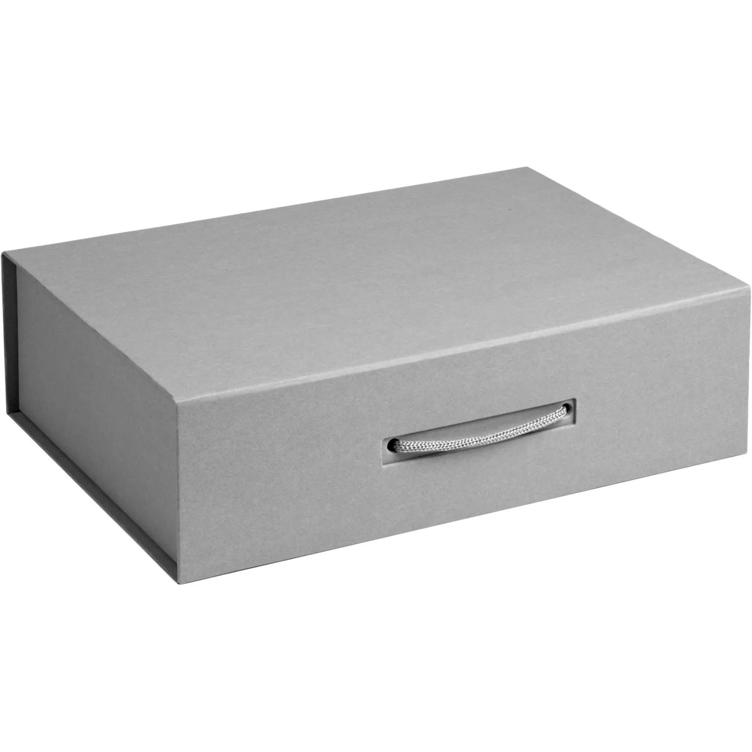 Коробка подарочная Case, 33,8х23,2х9,4см, серая матовая, 1142.11 Коробка подарочная Case, 33,8х23,2х9,4см, серая матовая, 1142.11