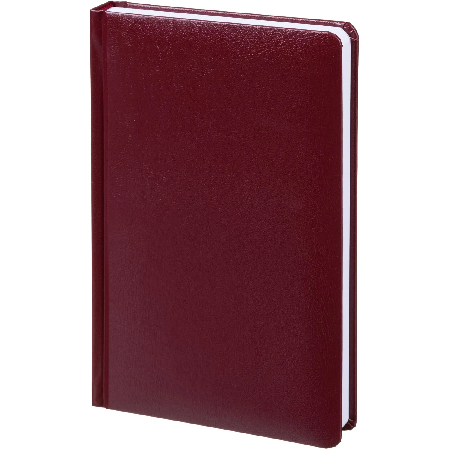 Ежедневник недатированный Attache А5, 160л, 138x213 мм балакрон, бордо Ежедневник недатированный Attache А5, 160л, 138x213 мм балакрон, бордо