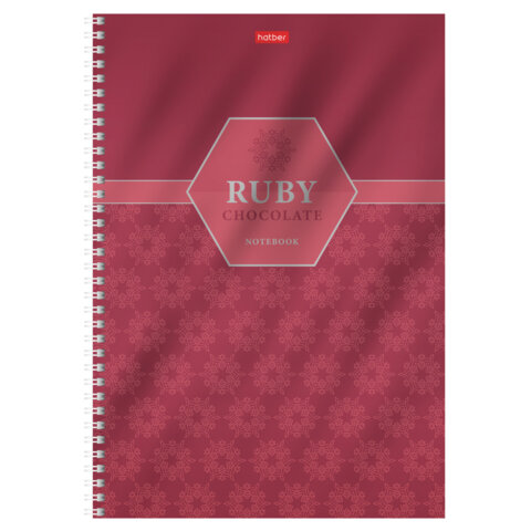 Тетрадь А4 96 л., HATBER, гребень, клетка, металлизированный картон, выборочный Тетрадь А4 96 л., HATBER, гребень, клетка, металлизированный картон, выборочный