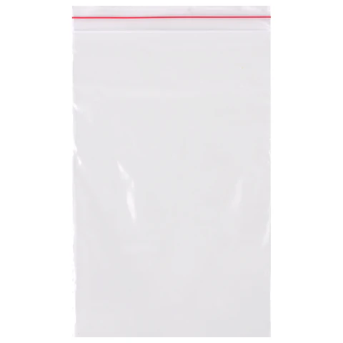 Пакеты ZIP LOCK "зиплок" ПРОЧНЫЕ, комплект 100 шт., 80х120 мм, ПВД, 60