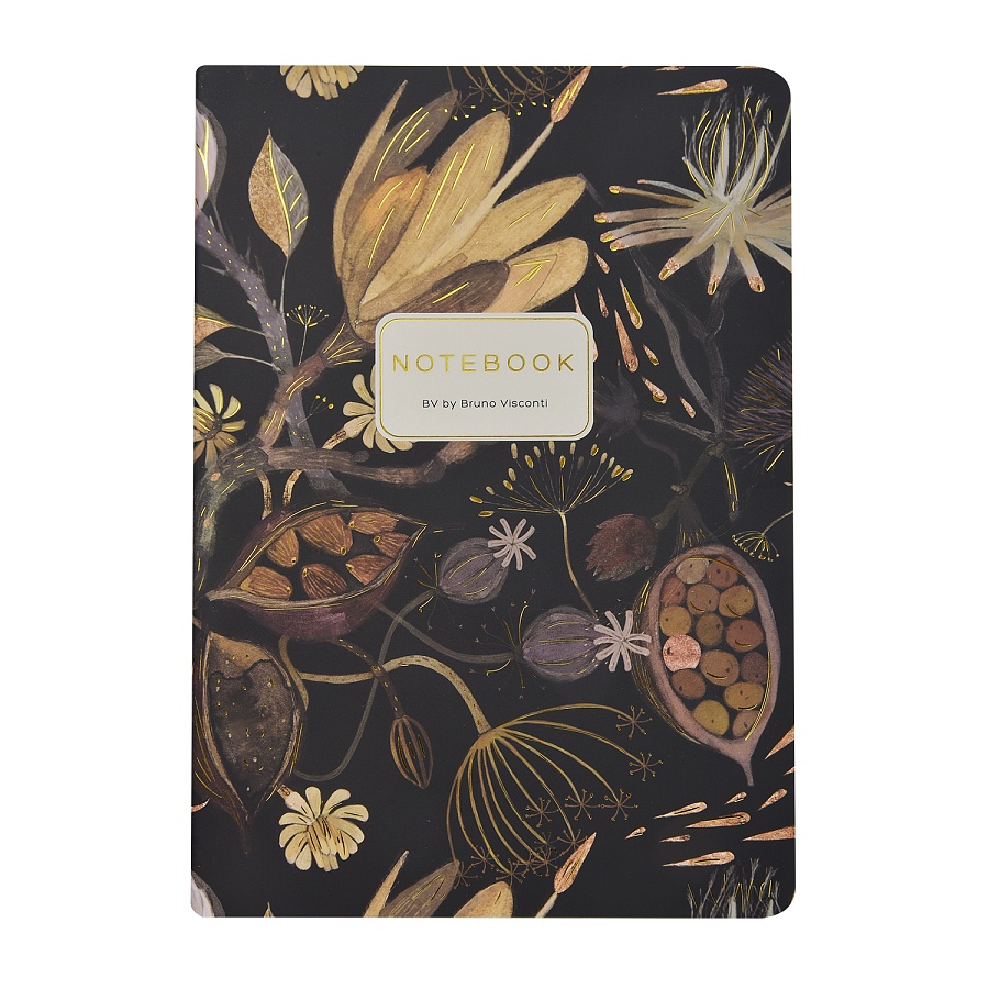 ТЕТРАДЬ А5, Bruno Visconti "FLORA.НОЧНЫЕ ЦВЕТЫ", 40л. линейка ТЕТРАДЬ А5, Bruno Visconti "FLORA.НОЧНЫЕ ЦВЕТЫ", 40л. линейка