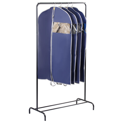 Чехол для одежды на молнии с ручками дорожный 60х100 см, синий, SHAMAANI Чехол для одежды на молнии с ручками дорожный 60х100 см, синий, SHAMAANI