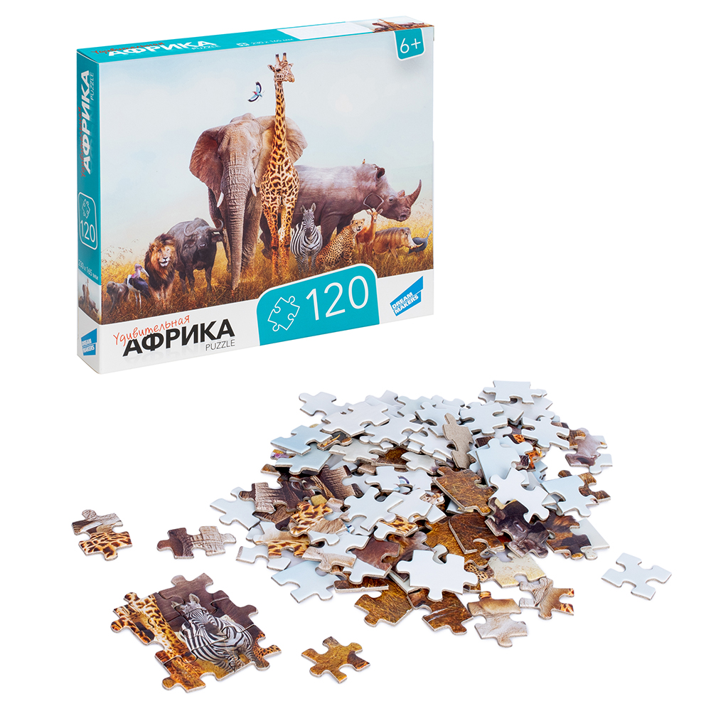 Игра детская настольная "120 Африка"