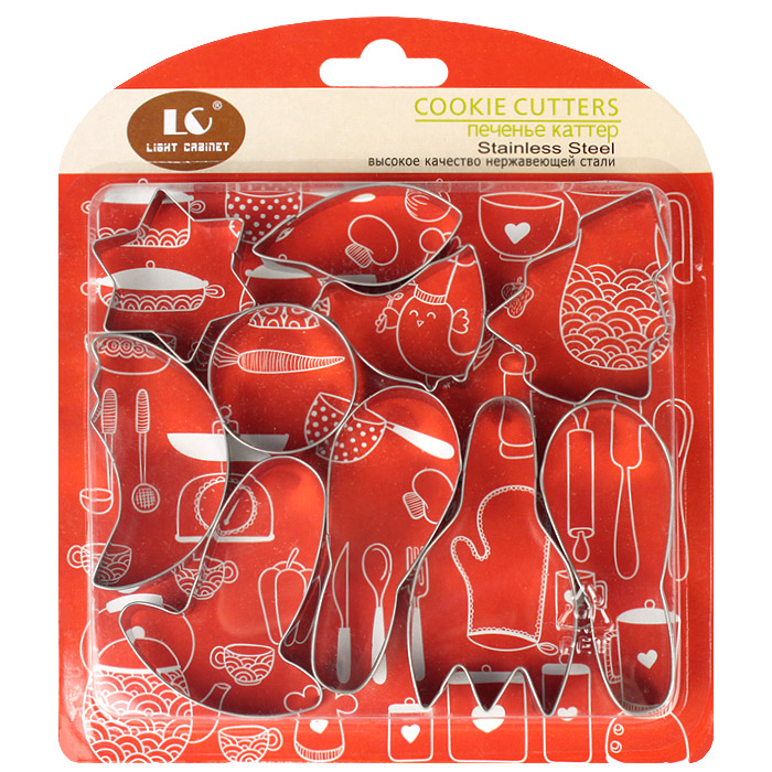 Вырубка для теста в наборе. Ассорти №5 Вырубка для теста в наборе. Ассорти №5