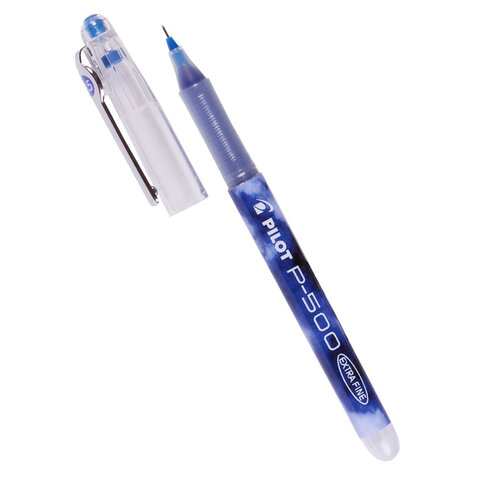 Ручка гелевая PILOT Р-500, СИНЯЯ, увеличенный объем чернил, игольчатый узел, Ручка гелевая PILOT Р-500, СИНЯЯ, увеличенный объем чернил, игольчатый узел,