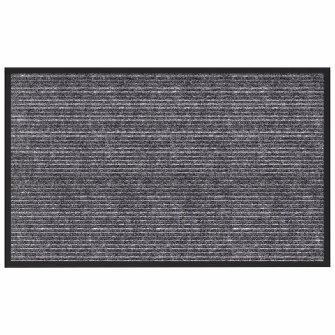 Коврик придверный 50х80 см, СЕРЫЙ, влаго-грязезащитный, 450 г/м2, ребристый, Коврик придверный 50х80 см, СЕРЫЙ, влаго-грязезащитный, 450 г/м2, ребристый,