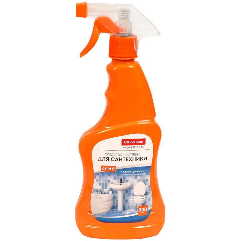 Чистящее средство для сантехники OfficeClean, WC (для чистки ванн и раковин), с Чистящее средство для сантехники OfficeClean, WC (для чистки ванн и раковин), с