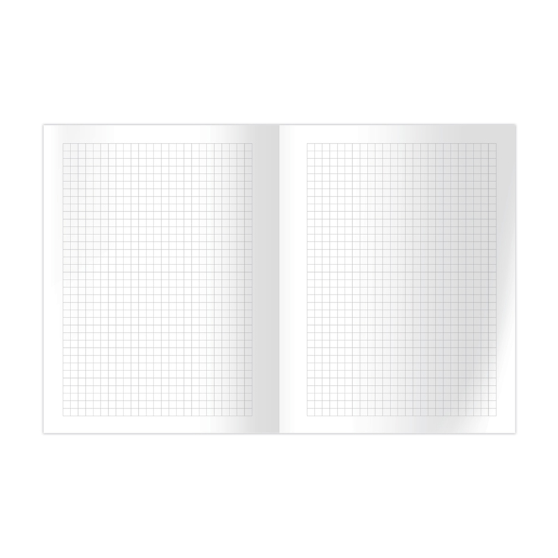 Бизнес-блокнот А5, 64л., евроформат, BG "Белый котик", матовая