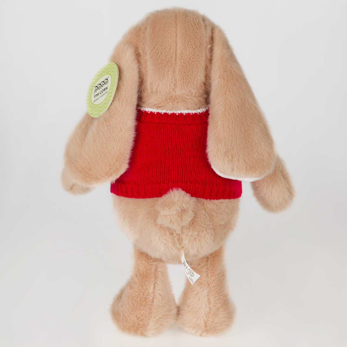 Мягкая игрушка ТРИ СОВЫ "Зайка в свитере", 25см