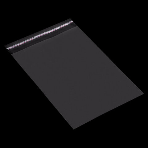 Пакет БОПП с клеевым клапаном, КОМПЛЕКТ 100 шт., 30х40+4 см, толщина 30 мкм, с