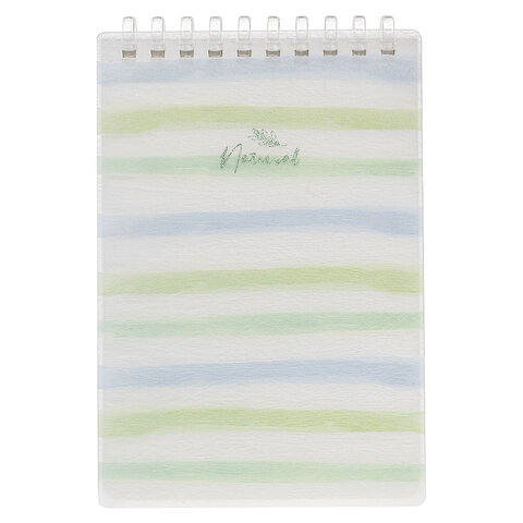 Блокнот МАЛЫЙ ФОРМАТ А6, 80 л., мягкий гребень, пластик, фольга, клетка, HATBER, Блокнот МАЛЫЙ ФОРМАТ А6, 80 л., мягкий гребень, пластик, фольга, клетка, HATBER,