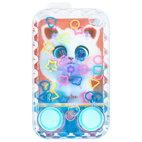 Водная игра МИЛЫЕ ЗВЕРЯТА, 13х7 см, колечки, ассорти, 3 вида, JOLLY JOT (ДЖОЛЛИ