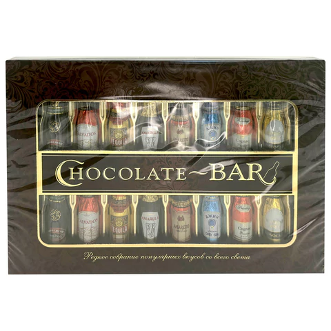 Набор конфет CONFASHION "Chocolate-Bar", ассорти с помадной начинкой Набор конфет CONFASHION "Chocolate-Bar", ассорти с помадной начинкой