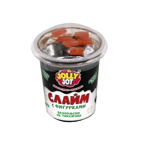 Слайм с фигурками, вкусняшки, 200 г, АССОРТИ 6 видов, JOLLY JOT (ДЖОЛЛИ ДЖОТ),