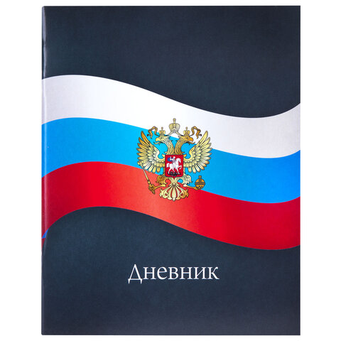 Дневник 1-11 класс 40 л., на скобе, ПИФАГОР, обложка картон, МИКС