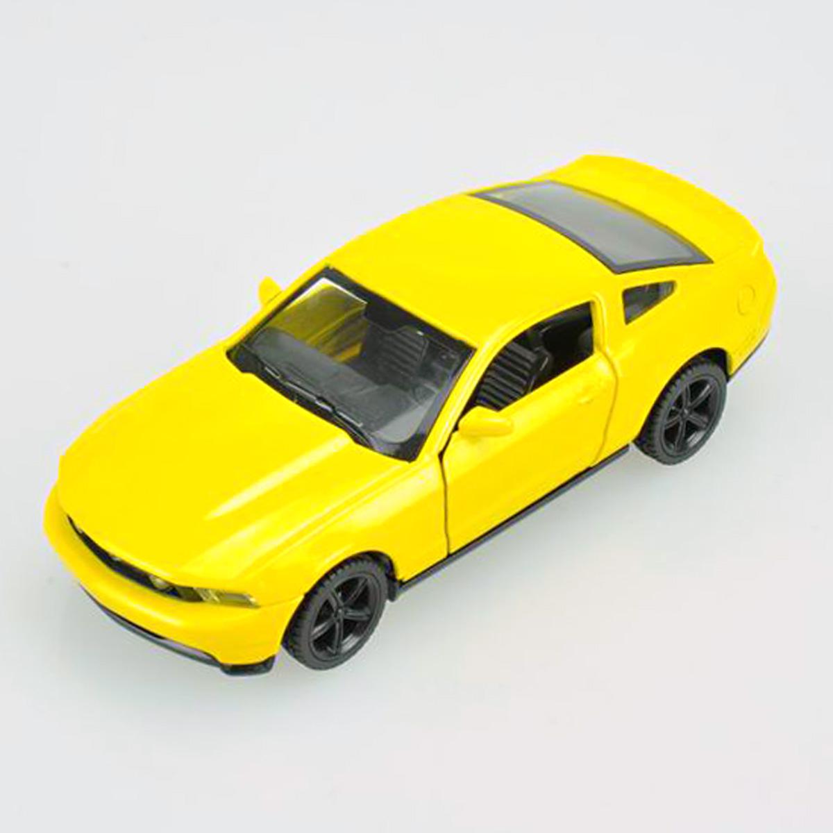 Машина металлическая 1:43 Ford Mustang GT. Дв.Откр., цв.желт., инерц. 58004  Купить Оптом: Цена от 254.62 руб