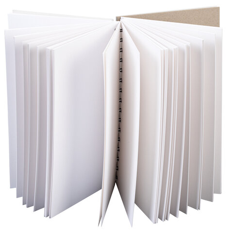 Скетчбук для смешанных техник MixMedia, 200 г/м2, 130х210 мм, 60 л., твердая