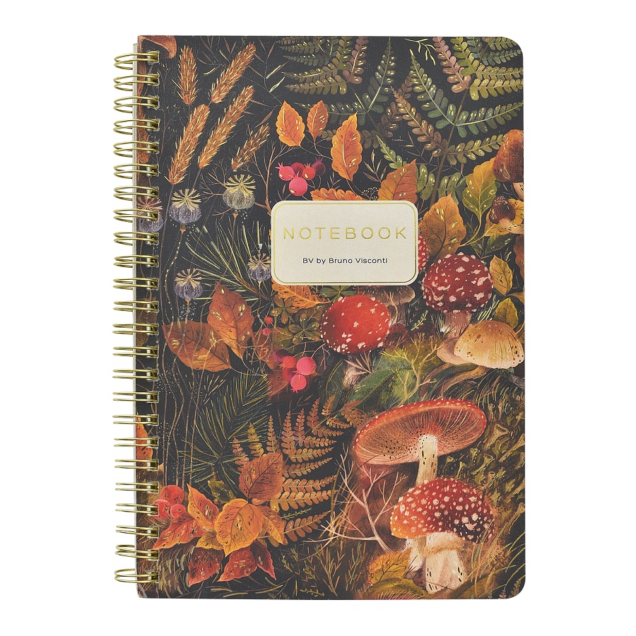ТЕТРАДЬ НА ГРЕБНЕ, А5, Bruno Visconti "FLORA.Forest Fairy Tale", 60л, ТЕТРАДЬ НА ГРЕБНЕ, А5, Bruno Visconti "FLORA.Forest Fairy Tale", 60л,