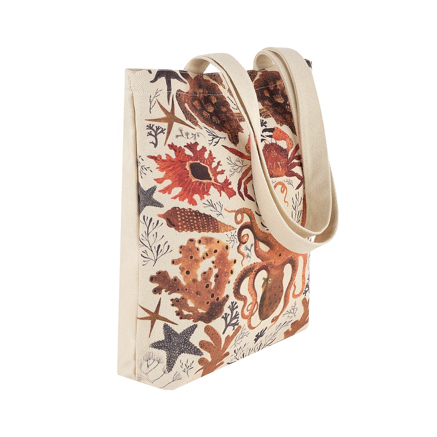 СУМКА-ШОППЕР "FAUNA.DEEP SEA", 34*36 CM СУМКА-ШОППЕР "FAUNA.DEEP SEA", 34*36 CM