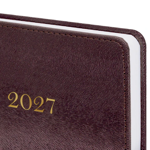 Ежедневник датированный 2027, А5, 138х213 мм, BRAUBERG "Elegant", под