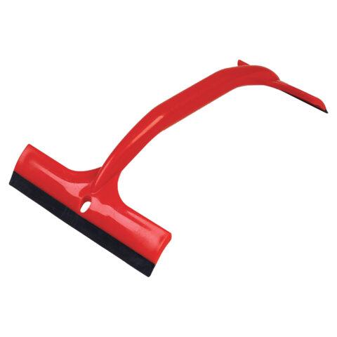 Водосгон автомобильный двухсторонний, красный, 15,5х8,5 см, OKTAN, А3-01-38 Водосгон автомобильный двухсторонний, красный, 15,5х8,5 см, OKTAN, А3-01-38