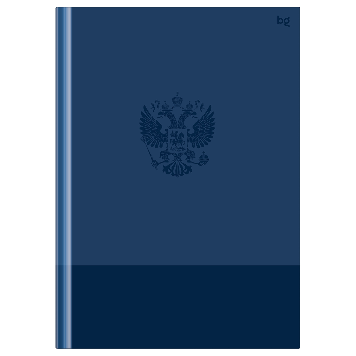 Бизнес-блокнот А4, 80л., BG "Россия", глянцевая ламинация Бизнес-блокнот А4, 80л., BG "Россия", глянцевая ламинация