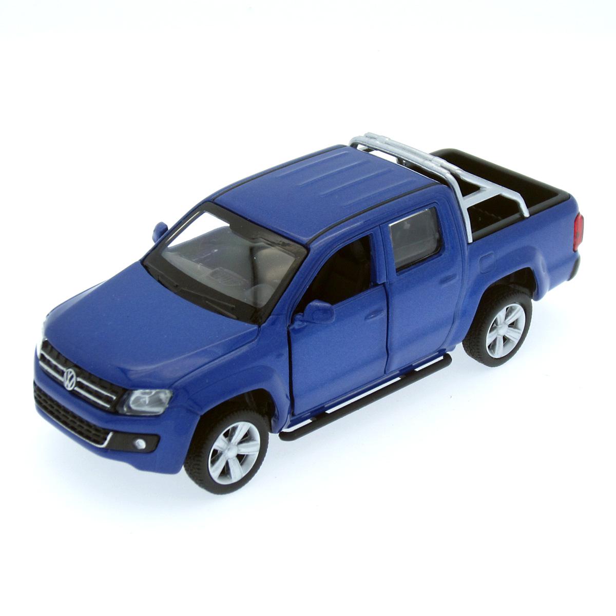 Машина металлическая 1:46 Volkswagen Amarok. Дв.Откр., цв.син., инерц.  58022 Купить Оптом: Цена от 254.62 руб