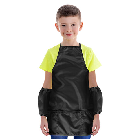 Фартук с нарукавниками для уроков труда ПИФАГОР, 3 кармана, стандартный размер, Фартук с нарукавниками для уроков труда ПИФАГОР, 3 кармана, стандартный размер,