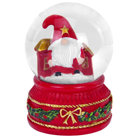 Снежный шар "Гномики" диаметр 45 мм, полистоун/стекло, 4 дизайна