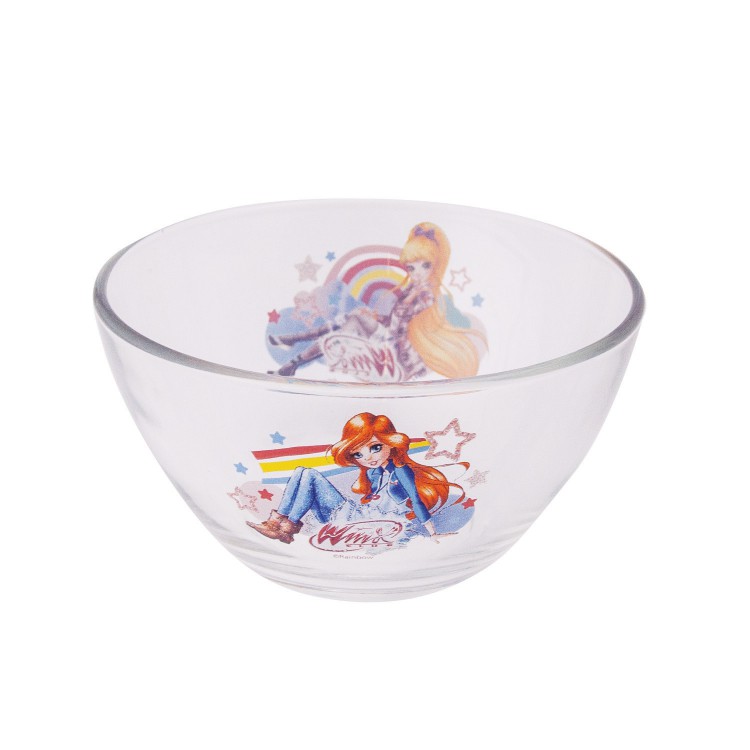 Салатник "Winx Club" Дизайн 1, 12,5 см., стекло