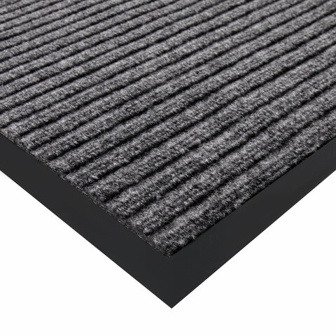 Коврик придверный 60х90 см, СЕРЫЙ, влаго-грязезащитный, 450 г/м2, ребристый, Коврик придверный 60х90 см, СЕРЫЙ, влаго-грязезащитный, 450 г/м2, ребристый,
