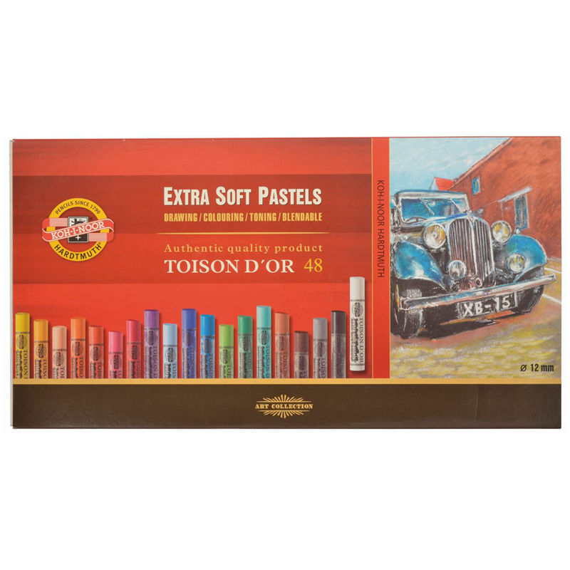 Пастель художественная Koh-I-Noor "Toison D'or Extra Soft 8556", Пастель художественная Koh-I-Noor "Toison D'or Extra Soft 8556",