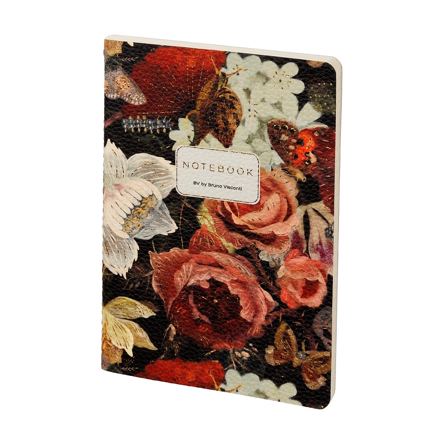 ТЕТРАДЬ А5 ИЗ ЭКОКОЖИ, "FLORA.LUSH BOUQUET" 60 Л. ЛИНЕЙКА ТЕТРАДЬ А5 ИЗ ЭКОКОЖИ, "FLORA.LUSH BOUQUET" 60 Л. ЛИНЕЙКА