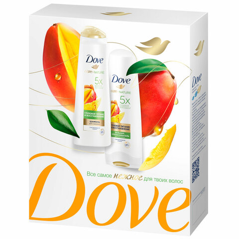 Подарочный набор DOVE "Глубокое питание и восстановление" Шампунь 250