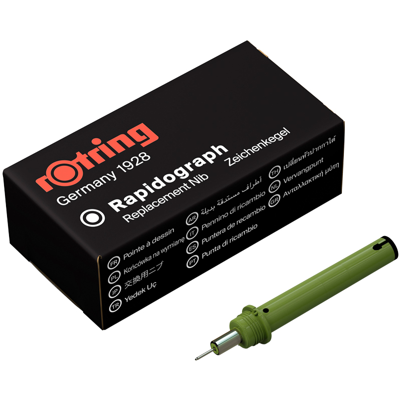 Пишущий элемент для рапидографа Rotring 0.3 мм, картон. упак. Пишущий элемент для рапидографа Rotring 0.3 мм, картон. упак.