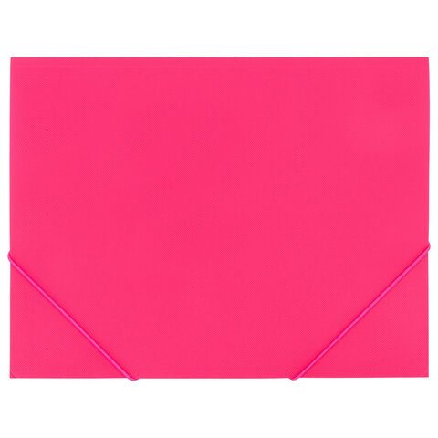 Папка на резинках А4 BRAUBERG PIXEL, маджента, до 300 листов, 0,5 мм, 273043