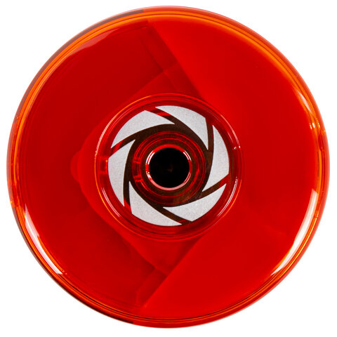 Точилка электрическая BRAUBERG DOUBLE BLADE RED, двойное лезвие, питание от 2