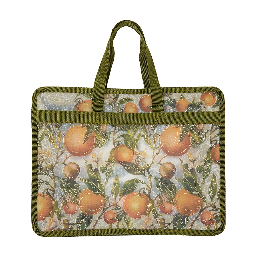 ПАПКА ПОРТФЕЛЬ НА МОЛНИИ, С ОКАНТОВКОЙ "FLORA.PARADISE.ORANGES", А4 ПАПКА ПОРТФЕЛЬ НА МОЛНИИ, С ОКАНТОВКОЙ "FLORA.PARADISE.ORANGES", А4