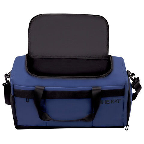 Сумка спортивная HEIKKI MOVE PLUS (ХЕЙКИ), отделение для обуви, синяя, 28х50х23